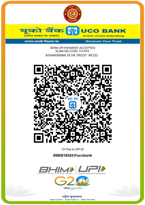ashakiran seva trust QR ashakiran seva trust QR